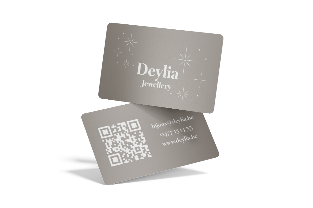 Mes réalisations mockup carte de visite deylia